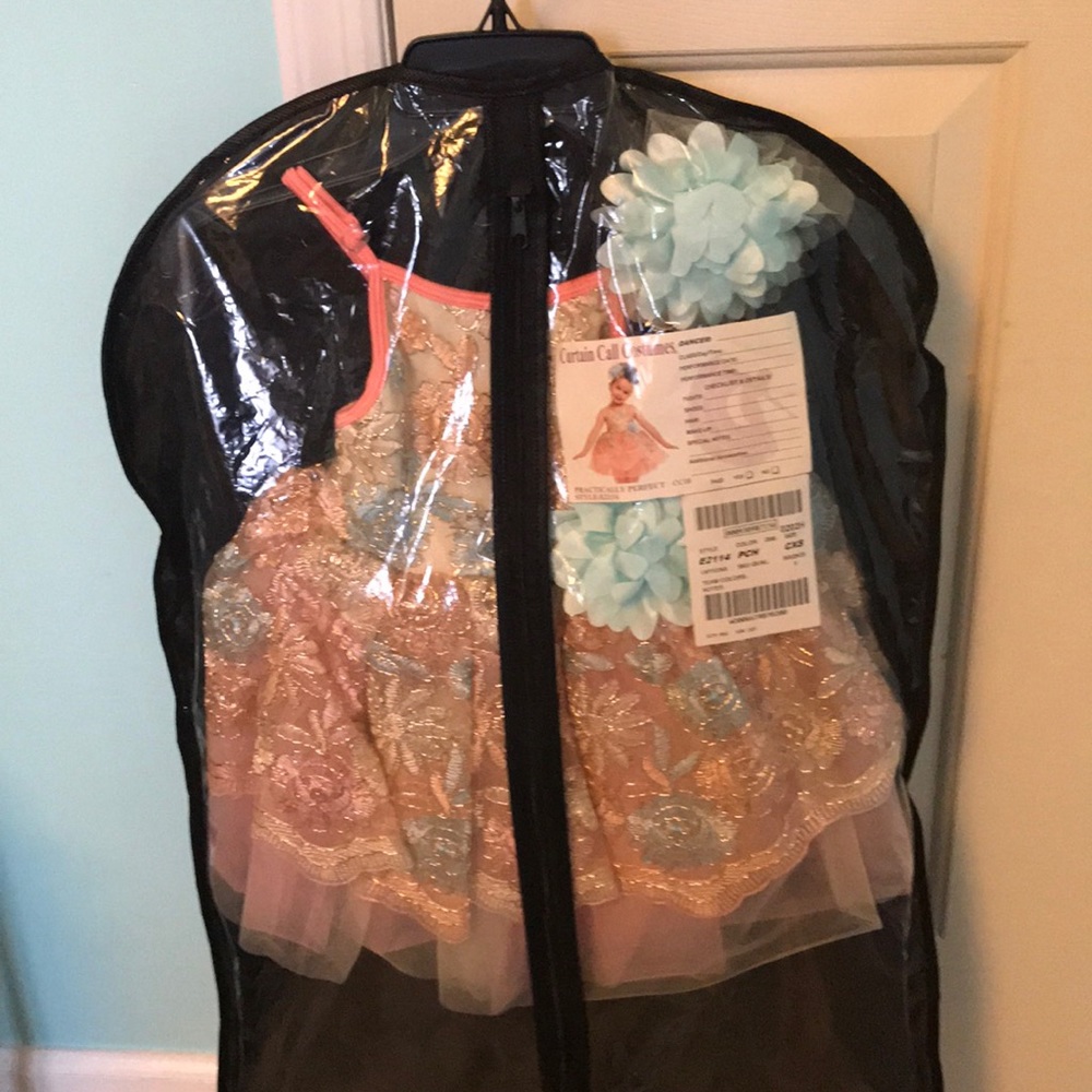 Girl’s dance outfit for ballet, Curtain Call brand